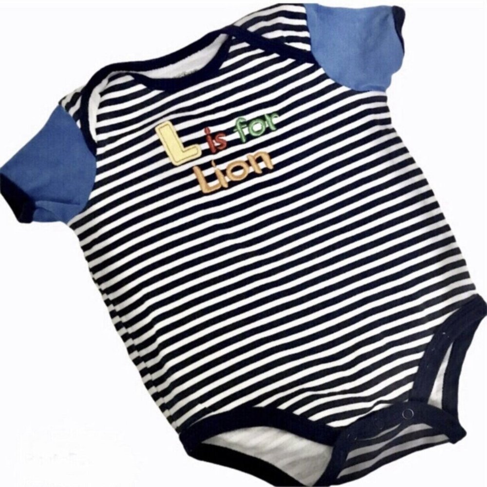 Nuby L Is For Lion Bodysuit